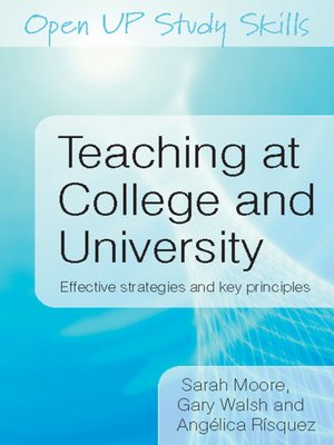 cover image of Teaching at College and University
